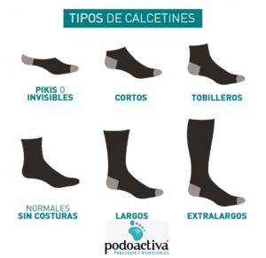 tipos de calcetines