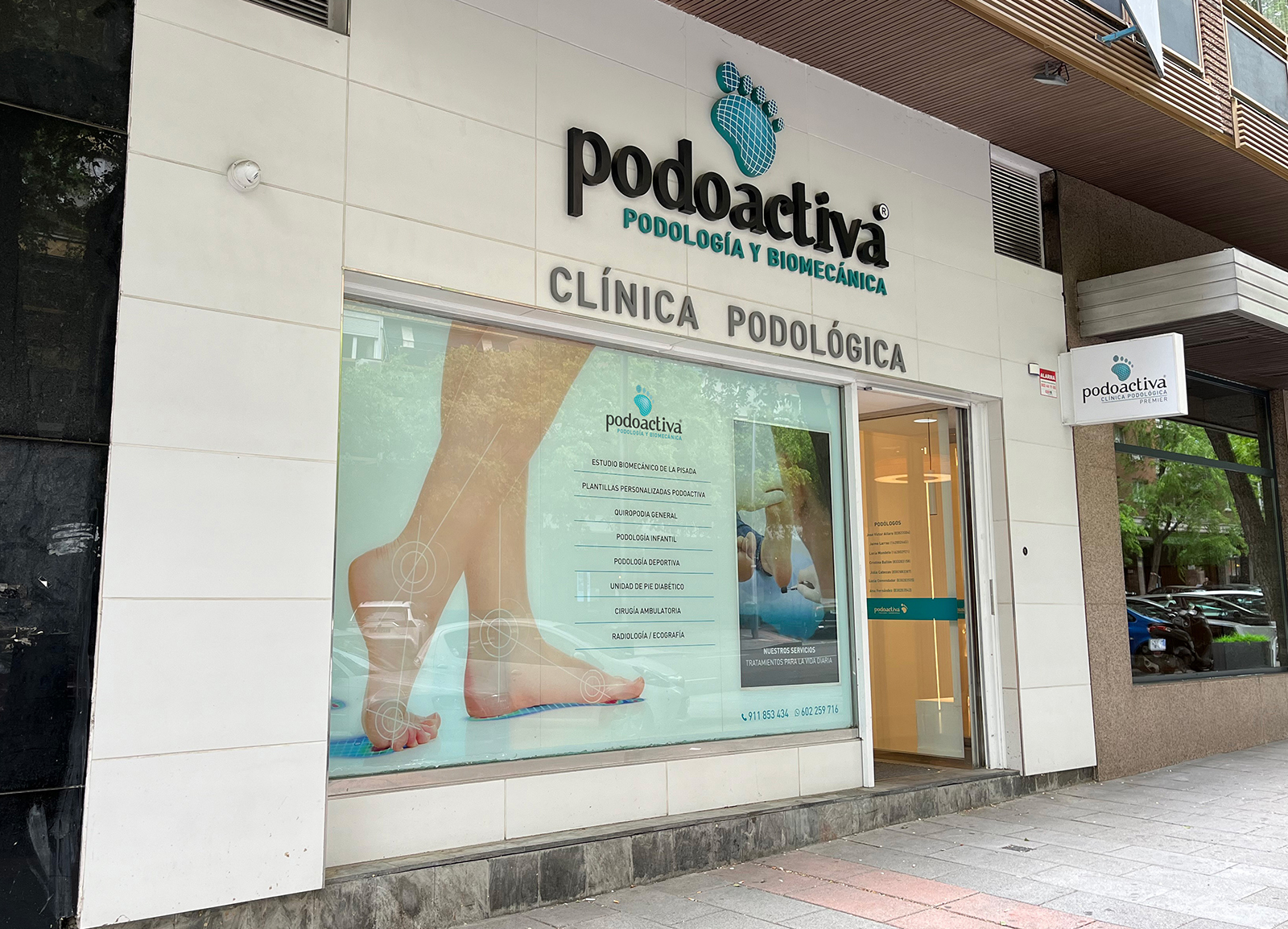 fachada podoactiva premier
