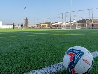 campo cesped artificial